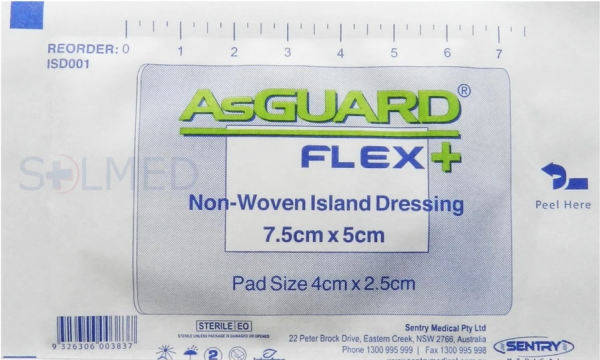 Asguard Flex Island Dressing 7.5 x 5cm