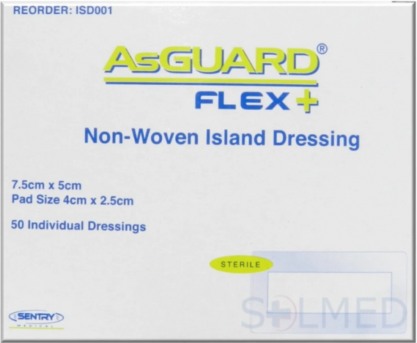 Asguard Flex Island Dressing 7.5 x 5cm