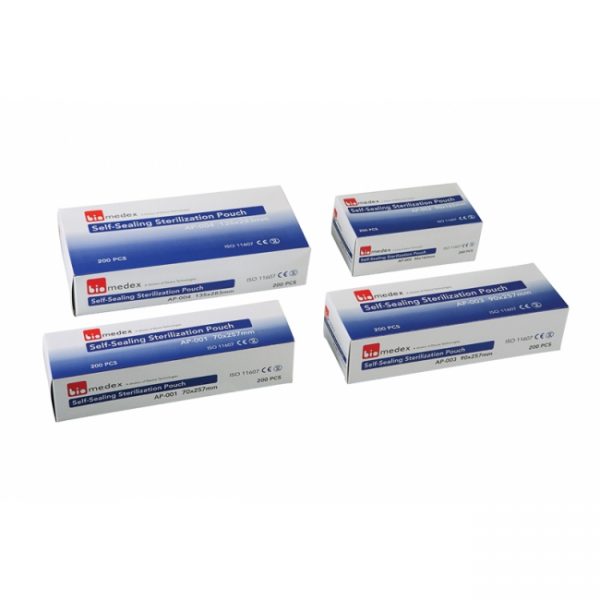 Autoclave Pouch 70 X 257mm Self Seal