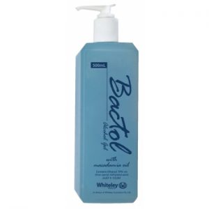 Bactol alcohol gel with pump 500ml