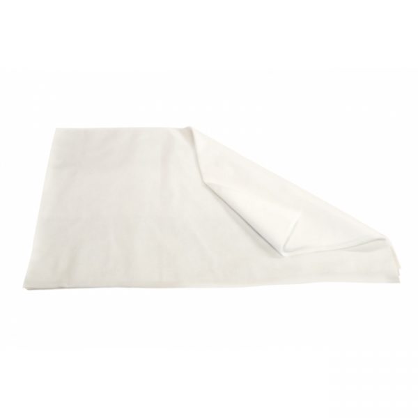 Bed Sheet Flat 240 x 70cm Non-Woven Universal White