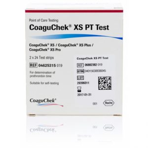 CoaguChek XS PT Test 2x24 strips