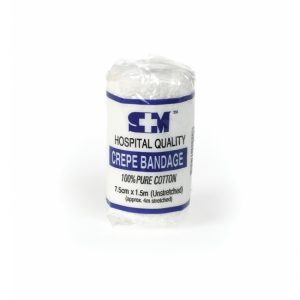Crepe Hospital Bandage 7.5cm S M