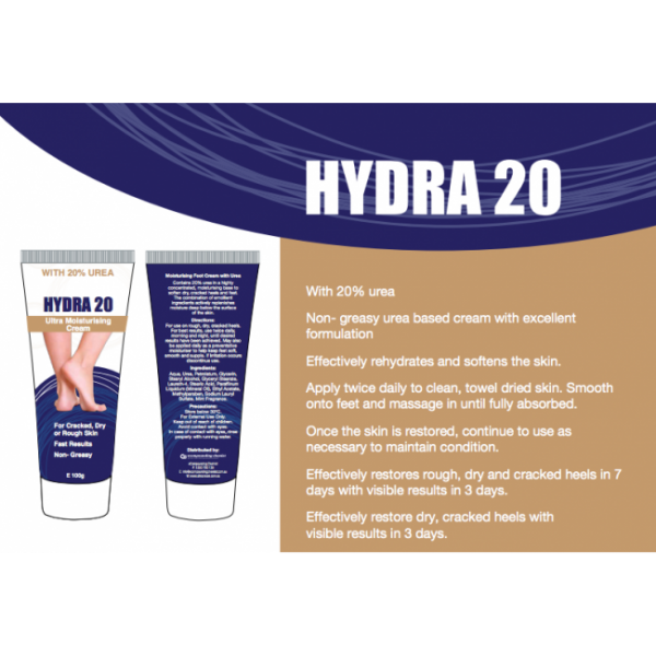 Hydra20 Heel Balm 20% Urea
