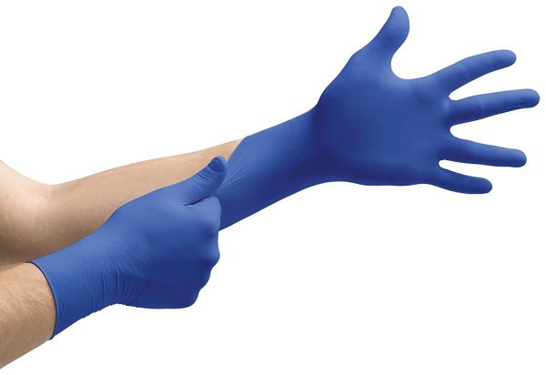 Micro Touch Blue Nitrile 1