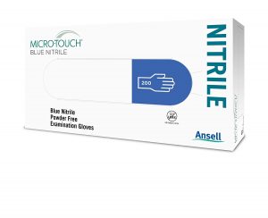 Micro Touch Blue Nitrile