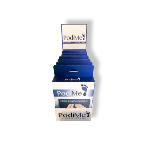 Podi Bunion shield 8 X twin pack Size S CDU (shield for 5th toe)