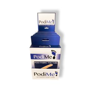 Podi Fabric Toe protector tube size S CDU (8 X Single tube pack)