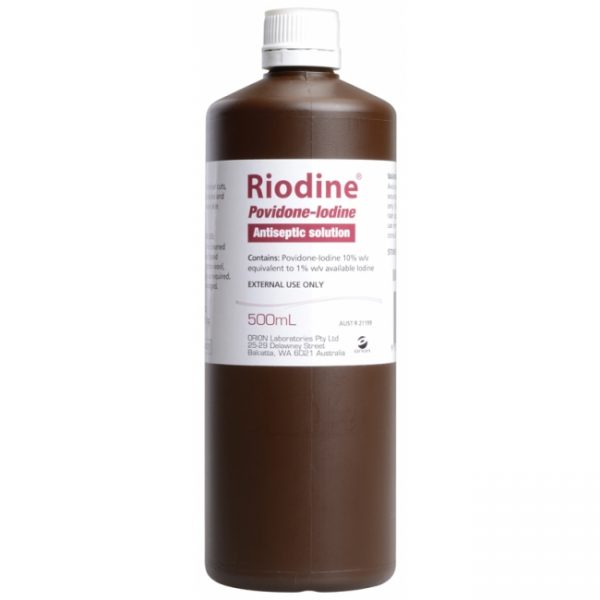 Povidone Iodine 10% 500ml