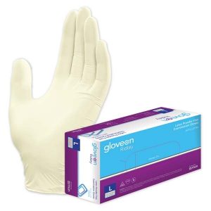 Ridley Latex Exam Gloves Powder Free Large