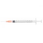 Syringe Insulin 1ml with 27g x 1/2" Needle Terumo