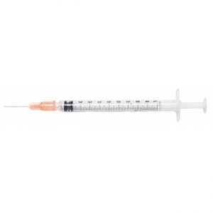 Syringe Insulin 1ml with 27g x 1/2" Needle Terumo